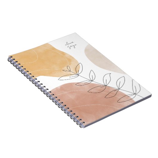 Boho Abstract Art Journal Notitieboek (Rechterzijde)