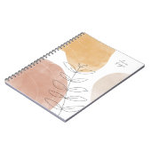 Boho Abstract Art Journal Notitieboek (Linkerzijde)