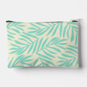 Boho Abstract blauw grunge palmbladeren Etui (Achterkant)