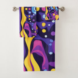 Boho Abstract colorful 19 Bad Handdoek