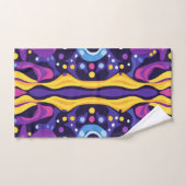 Boho Abstract colorful 19 Bad Handdoek (Handdoek)