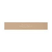 Boho Abstract | Gentle Fawn koppels van bruiloft Uitnodigingen Wikkel (Vlak)