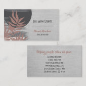 Boho Abstract Healing and Meditation Visitekaartje (Voorkant / Achterkant)