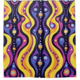 Boho Abstract kleurrijk 10 Douchegordijn