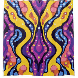 Boho Abstract kleurrijk 11 Douchegordijn