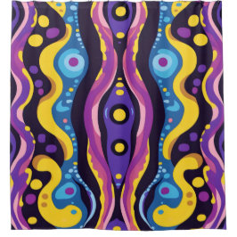 Boho Abstract kleurrijk 13 Douchegordijn