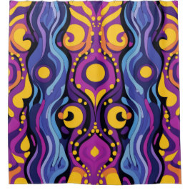 Boho Abstract kleurrijk 14 Douchegordijn