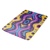 Boho Abstract kleurrijk 17 Badmat (Gekanteld)