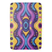 Boho Abstract kleurrijk 17 Badmat (Voorkant Verticaal)