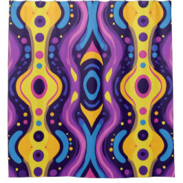 Boho Abstract kleurrijk 17 Douchegordijn