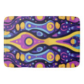 Boho Abstract kleurrijk 1 Badmat (Voorkant)
