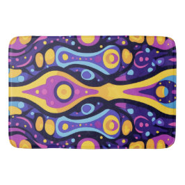 Boho Abstract kleurrijk 1 Badmat