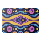 Boho Abstract kleurrijk 2 Badmat (Voorkant)