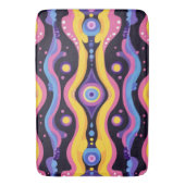 Boho Abstract kleurrijk 3 Badmat (Voorkant Verticaal)
