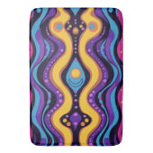 Boho Abstract kleurrijk 4 Badmat (Voorkant Verticaal)