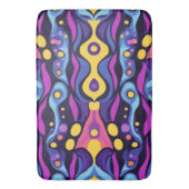 Boho Abstract kleurrijk 5 Badmat (Voorkant Verticaal)