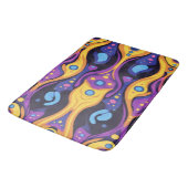 Boho Abstract kleurrijk 6 Badmat (Gekanteld)