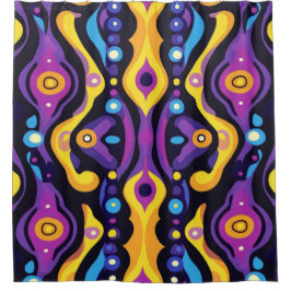 Boho Abstract kleurrijk 7 Douchegordijn