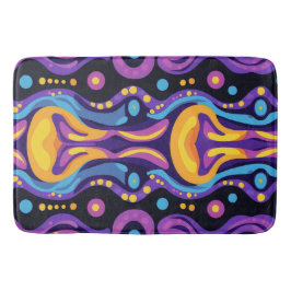 Boho Abstract kleurrijk 8 Badmat