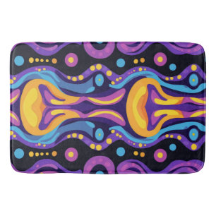 Boho Abstract kleurrijk 8 Badmat