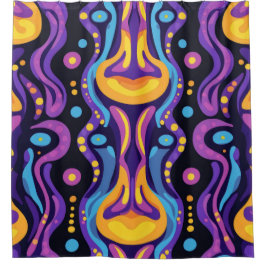 Boho Abstract kleurrijk 8 Douchegordijn