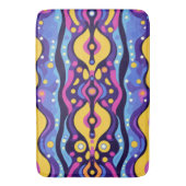 Boho Abstract kleurrijk 9 Badmat (Voorkant Verticaal)