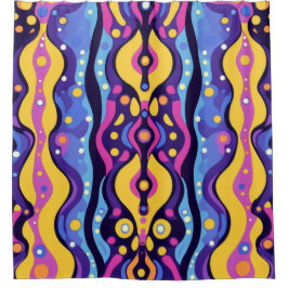 Boho Abstract kleurrijk 9 Douchegordijn