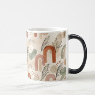 Boho Abstract Kussen & Mok - Terracotta Sage Neutr