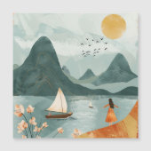 Boho Abstract landschap (11) (Voorkant)