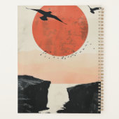 Boho Abstract landschap (12) Planner (Achterkant)