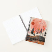 Boho Abstract landschap (13) Notitieboek (Binnen)
