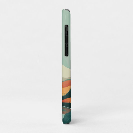 Boho Abstract landschap (14) Case-Mate iPhone Case (Achterkant/links)