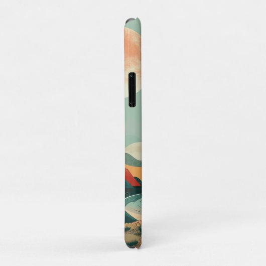Boho Abstract landschap (14) Case-Mate iPhone Case (Achterkant/rechts)
