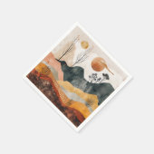 Boho Abstract landschap (15) Servet (Hoek)