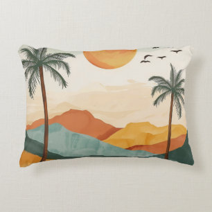 Boho Abstract landschap (16) Accent Kussen