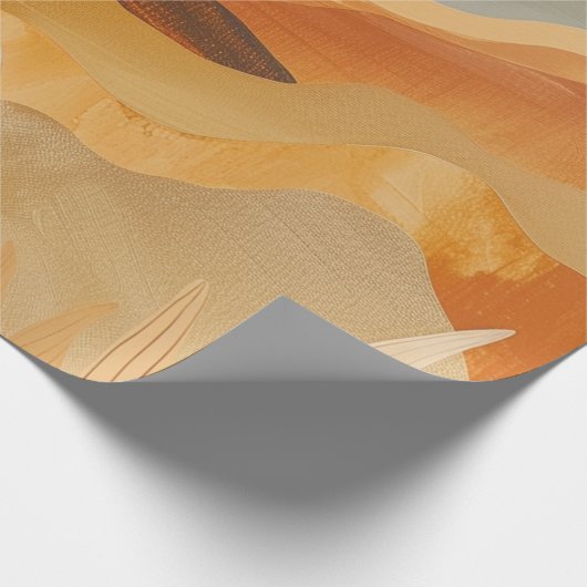 Boho Abstract landschap (17) Cadeaupapier (Hoek)