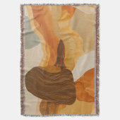 Boho Abstract landschap (17) Deken (Voorkant Verticaal)