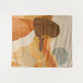 Boho Abstract landschap (17) Wandkleed (Voorkant (horizontaal))