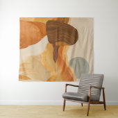 Boho Abstract landschap (17) Wandkleed (In Situ (horizontaal))