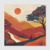 Boho Abstract landschap (19) (Voorkant)