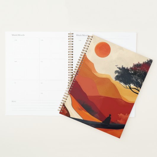 Boho Abstract landschap (19) Planner (Display)