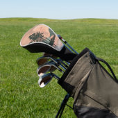 Boho Abstract landschap (1) Golfheadcover (Insitu)