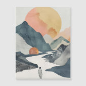Boho Abstract landschap (2) (Voorkant)
