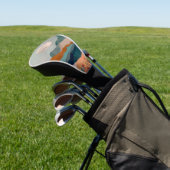 Boho Abstract landschap (21) Golfheadcover (Insitu)