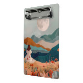 Boho Abstract landschap (21) Mini Klembord (Angled2)