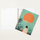 Boho Abstract landschap (22) Planner (Display)