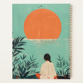 Boho Abstract landschap (22) Planner (Achterkant)