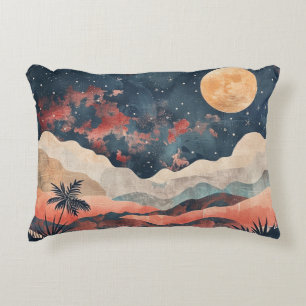 Boho Abstract landschap (24) Accent Kussen