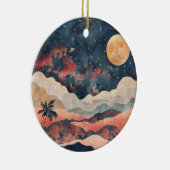 Boho Abstract landschap (24) Keramisch Ornament (Rechts)