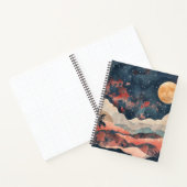 Boho Abstract landschap (24) Notitieboek (Binnen)